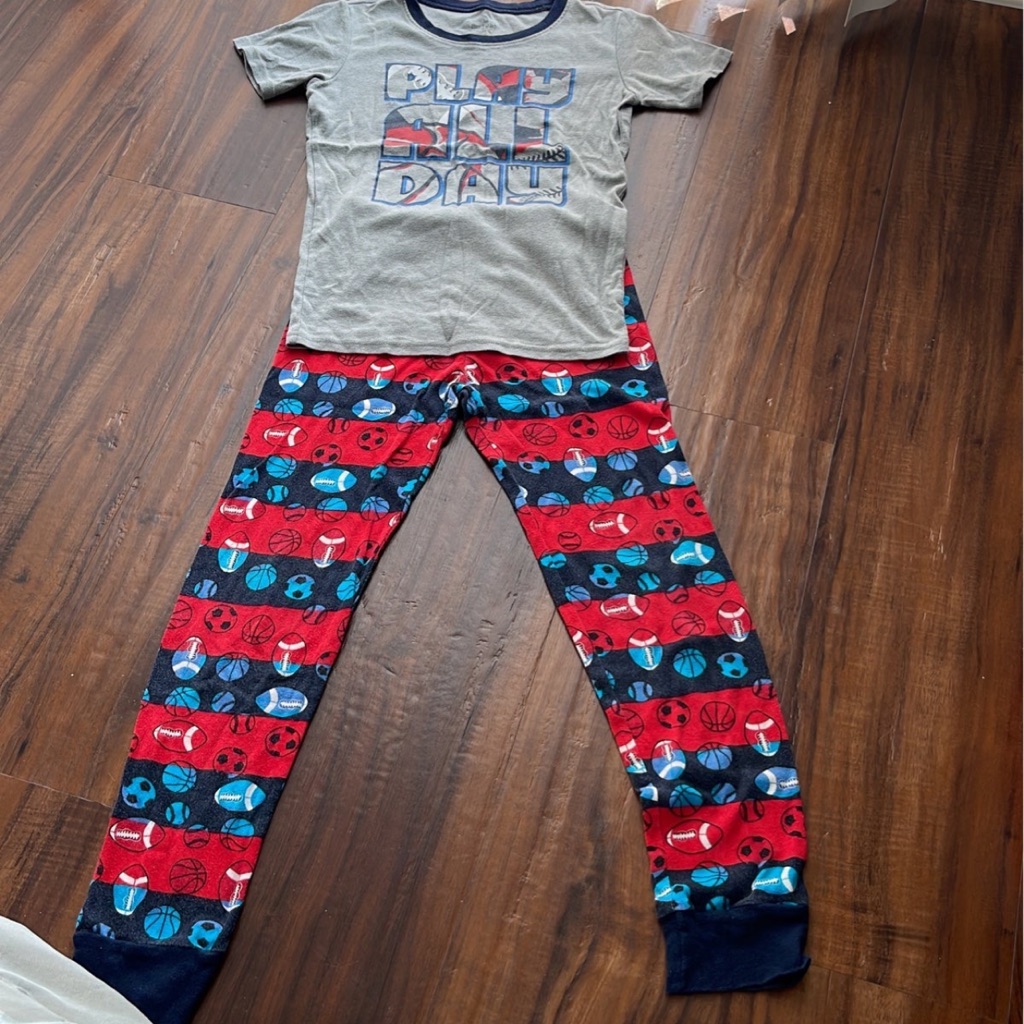 Beautiful Pj Pajamas Set Sport Play All Day